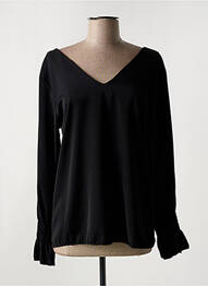 Blouse manches longues manches longues noir ESTEE BROWN femme