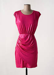 Robe courte rose LA CROISETTE pour femme seconde vue