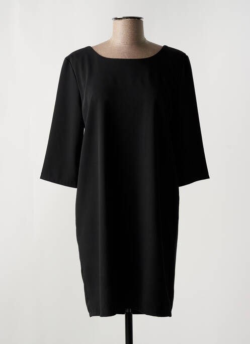 Robe courte noir LA CROISETE pour femme