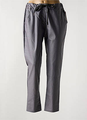 Jogging slim taille normale gris LAURA femme