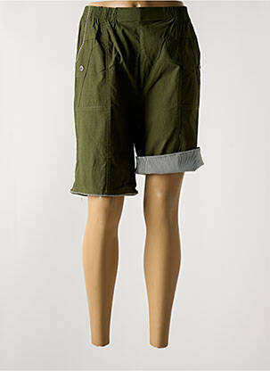 Bermuda vert fonce JST FOR MY pour femme