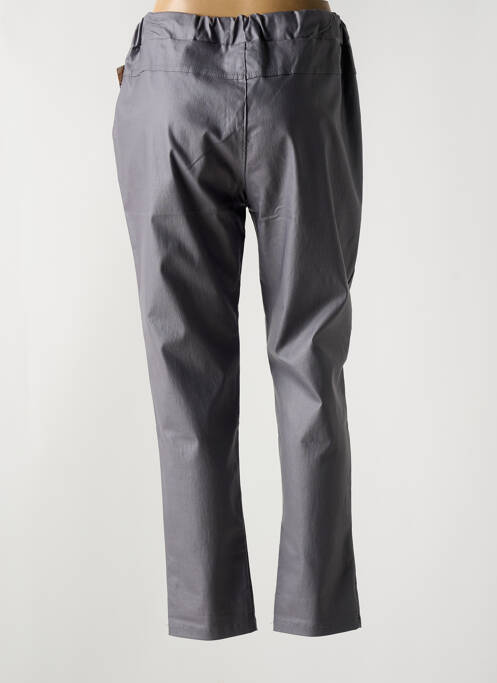 Jogging slim taille normale gris LAURA femme