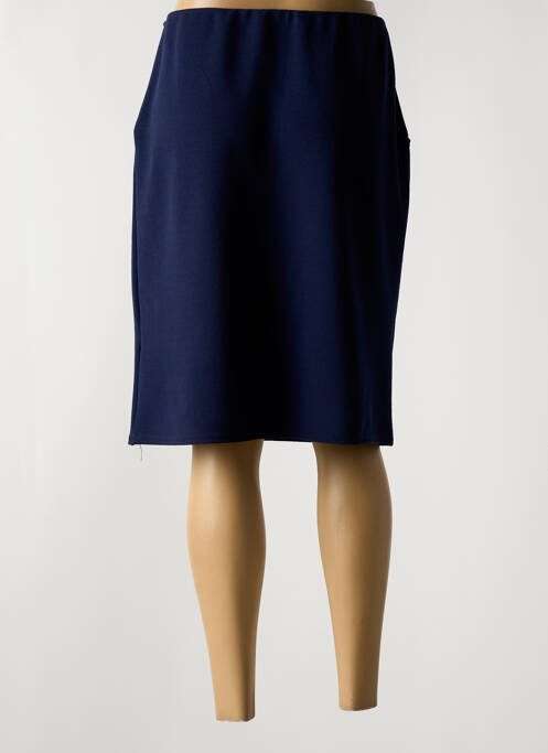 Jupe mi-longue bleu ALISON.B pour femme