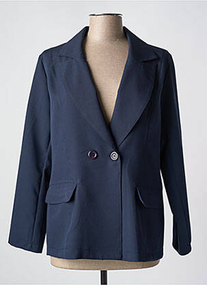 Blazer poches bleu VETISTYLE femme