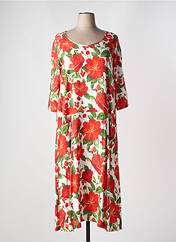 Robe longue rouge G!OZE pour femme seconde vue