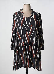 Robe mi-longue noir G!OZE pour femme seconde vue