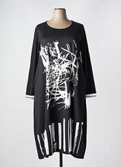 Robe mi-longue noir G!OZE pour femme seconde vue