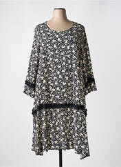 Robe mi-longue noir G!OZE pour femme seconde vue