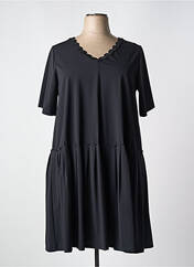 Robe mi-longue noir G!OZE pour femme seconde vue