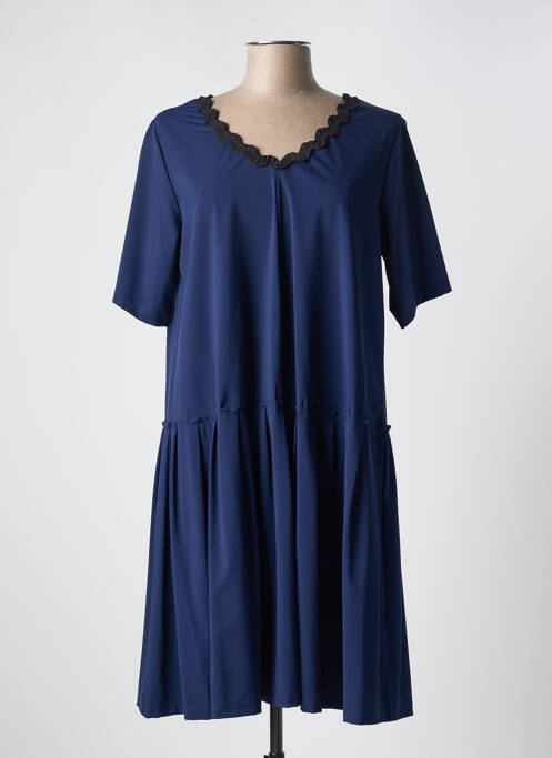 Robe courte bleu G!OZE pour femme