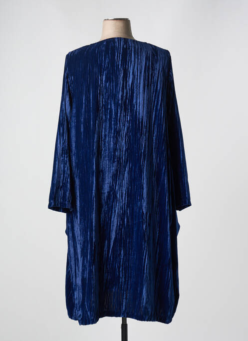 Robe mi-longue bleu G!OZE pour femme