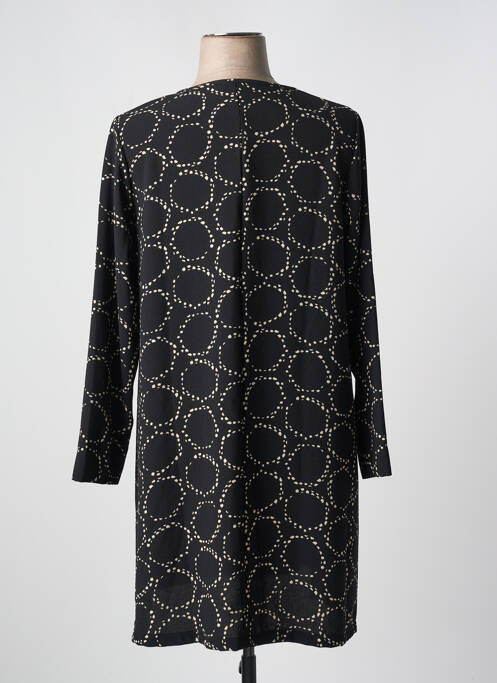 Robe mi-longue noir G!OZE pour femme