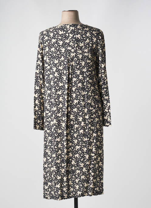 Robe mi-longue noir G!OZE pour femme