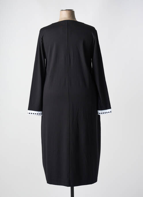 Robe mi-longue noir G!OZE pour femme