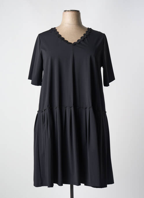 Robe mi-longue noir G!OZE pour femme