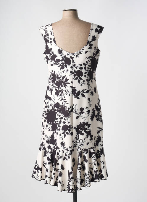 Robe mi-longue noir SPG WOMAN pour femme