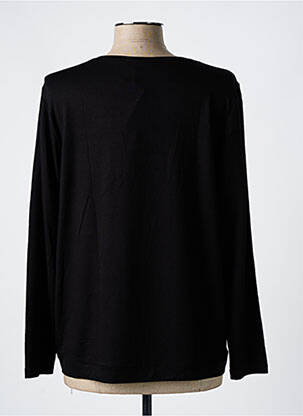 T-shirt manches longues manches longues noir HAJO femme