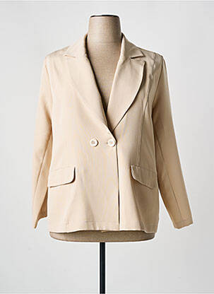 Blazer poches beige VETISTYLE femme