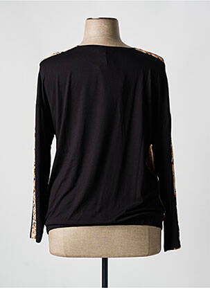 T-shirt manches longues manches longues noir HAJO femme