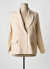 Blazer beige VETISTYLE pour femme seconde vue