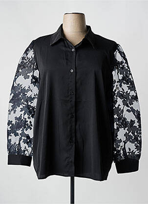 Chemisier noir AMY&CLO pour femme