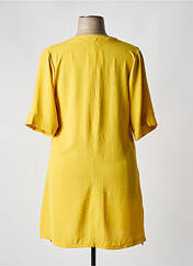 Robe courte jaune 2W PARIS pour femme seconde vue