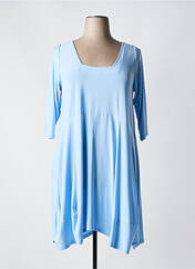 Robe mi-longue bleu MAGNA pour femme seconde vue