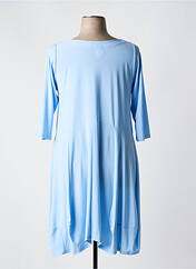 Robe mi-longue bleu MAGNA pour femme seconde vue