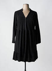 Robe mi-longue noir 2W PARIS pour femme seconde vue