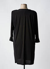 Robe mi-longue noir MAGNA pour femme seconde vue