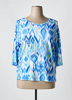 T-shirt bleu HAJO pour femme