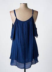 Tunique manches courtes bleu WORLD FASHION pour femme seconde vue