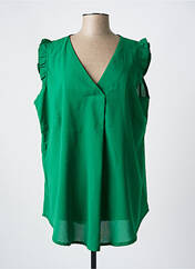 Tunique manches courtes vert NH-3 pour femme seconde vue