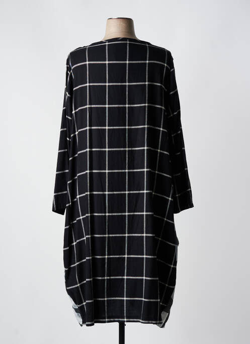 Robe mi-longue noir G!OZE pour femme