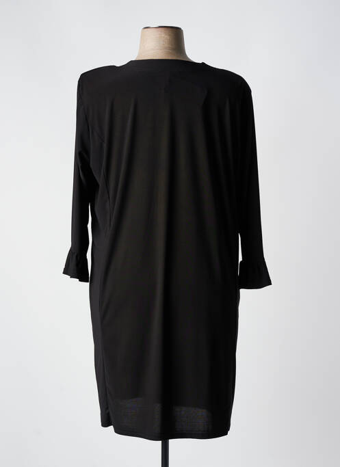 Robe mi-longue noir MAGNA pour femme