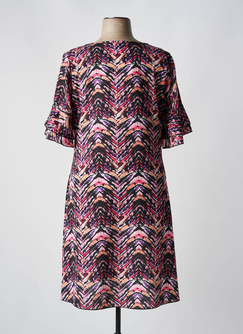 Robe mi-longue noir SPG WOMAN pour femme