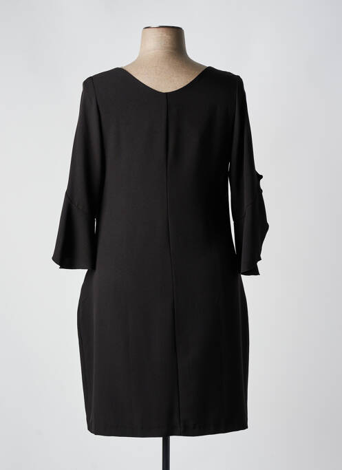 Robe mi-longue noir SPG WOMAN pour femme