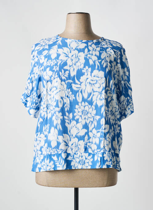 T-shirt bleu HAJO pour femme