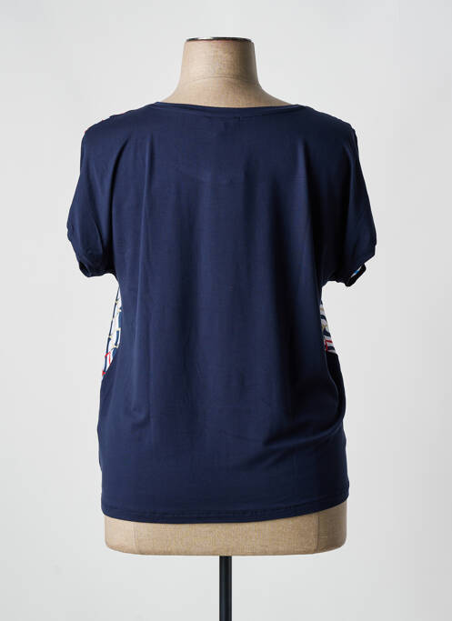 T-shirt bleu HAJO pour femme