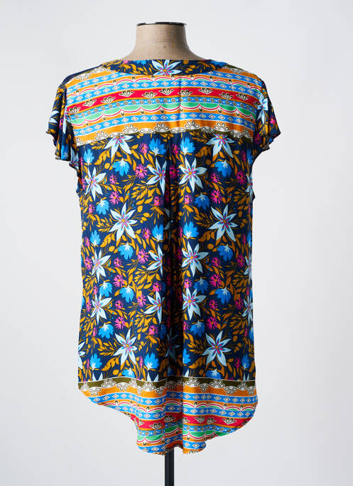 Tunique manches courtes bleu NH-3 femme