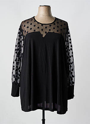 Blouse noir 2W PARIS pour femme