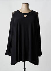 Blouse noir 2W PARIS pour femme seconde vue