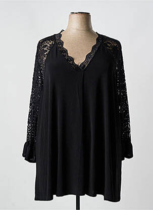 Blouse noir 2W PARIS pour femme