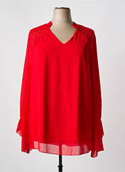 Blouse rouge 2W PARIS pour femme seconde vue
