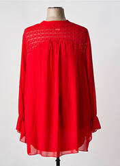 Blouse rouge 2W PARIS pour femme seconde vue