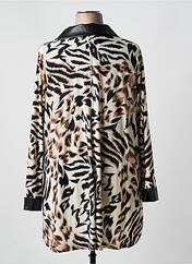 Tunique manches longues marron 2W PARIS pour femme seconde vue