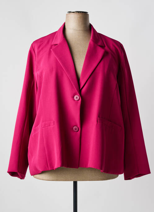 Blazer fausses poches rose SPG WOMAN femme