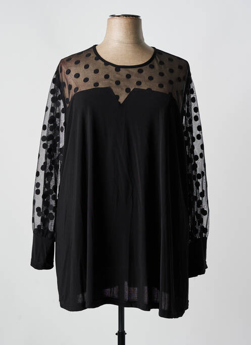 Blouse noir 2W PARIS pour femme
