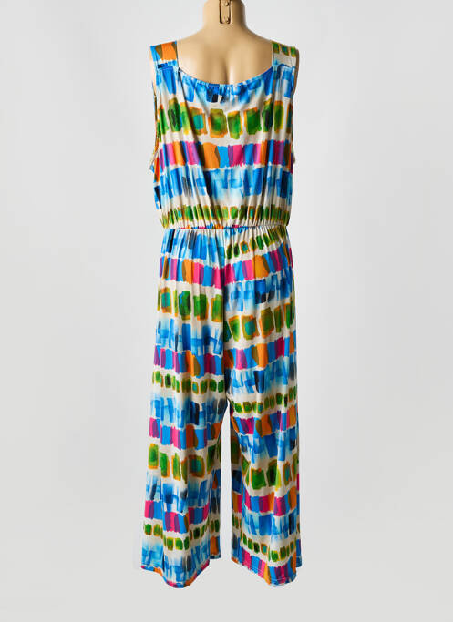 Combi-pantalon bleu 2W PARIS pour femme