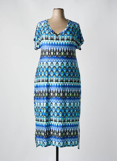 Robe courte bleu SPG WOMAN pour femme